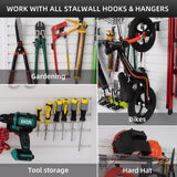 Slatwall Panels 4x8 ft Garage Wall Storage System, PVC Slat Wall Paneling Garage Organizers and Storage Utility Rack Heavy Duty, Garage Slatwall for FRAYSCENT