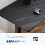 ErGear L-Shaped Electric Standing Desk, 63 inches Double Motor Height Adjustable Sit Stand up Corner Desk, Large Home Office Desk Computer ErGear