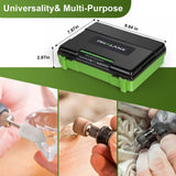 PHALANX Rotary Tool Accessory Kit, 420 Pcs Accessories Kit, 1/8"(3.2mm) Diameter Shanks, Universal Fitment All Rotary Tool for Easy Cutting, Sanding, PHALANX
