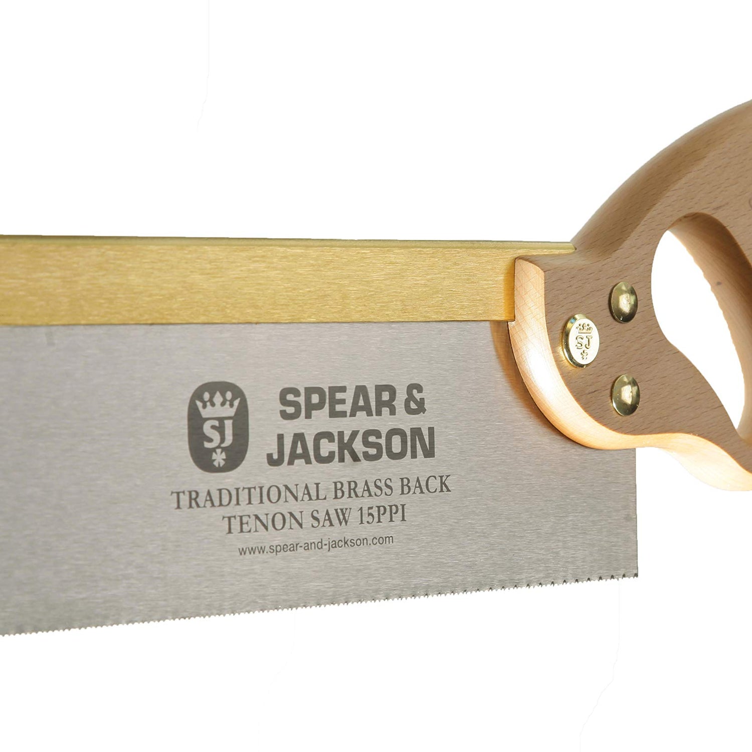 Spear & Jackson 9540B-91 Traditional Brass Back Tenon Saw, 10" x 15", Brown/Silver Spear & Jackson
