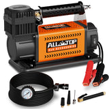 ALL-TOP Air Compressor Kit, 12V Portable Inflator 7.06CFM, Offroad Air Compressor for Truck ,Air Pump for Car Heavy Duty, Max 150PSI for SUV 4x4 ALL-TOP