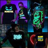 Glitter Glow in Dark Permanent Vinyl Iron on Shirts, Heflashor Glow in The Dark HTV Vinyl for Party Luminous Heat Transfer Vinyl Sheets Bundle, 12"x Heflashor