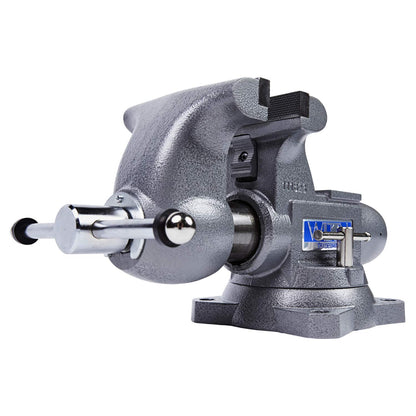 Wilton 1765 Tradesman Bench Vise, 6-1/2" Jaw Width, 6" Max Jaw Opening, 4" Throat Depth (28807) - WoodArtSupply