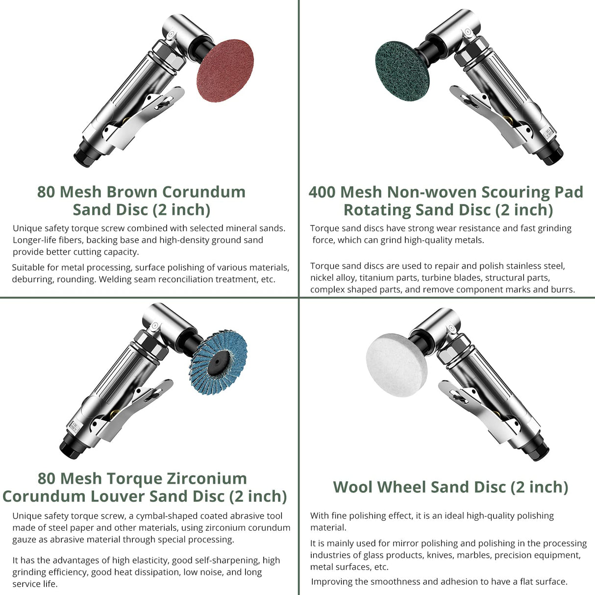 EYPINS Air ‎Right Angle Die Grinder 1/4" 90 Degree Heavy Duty 20,000 RPM Compressed Sander Polisher Tool for Contour Grinding, Polishing, Milling EYPINS