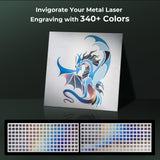 22W Laser Engraver 4-in-1 Rotary Roller Kit for Glass Tumbler Ring, Air Assit 120W Laser Cutter Laser Engraving Machine for Wood Metal Acrylic CNC CREALITY FALCON