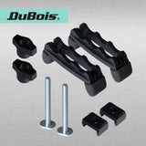 DuBois 51051 T Track Mini Hold Down Clamps Woodworking Series, Multi-Position Plastic Clamps Bit and Blade Safe CNC Router Clamp, 2 PK DuBois