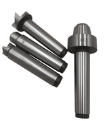 MT2 Live Center Wood Lathe Drive Spur Cup 4pcs Set with 2Pcs Extra Replacement Tips with Good Quality Wooden Box Almhs