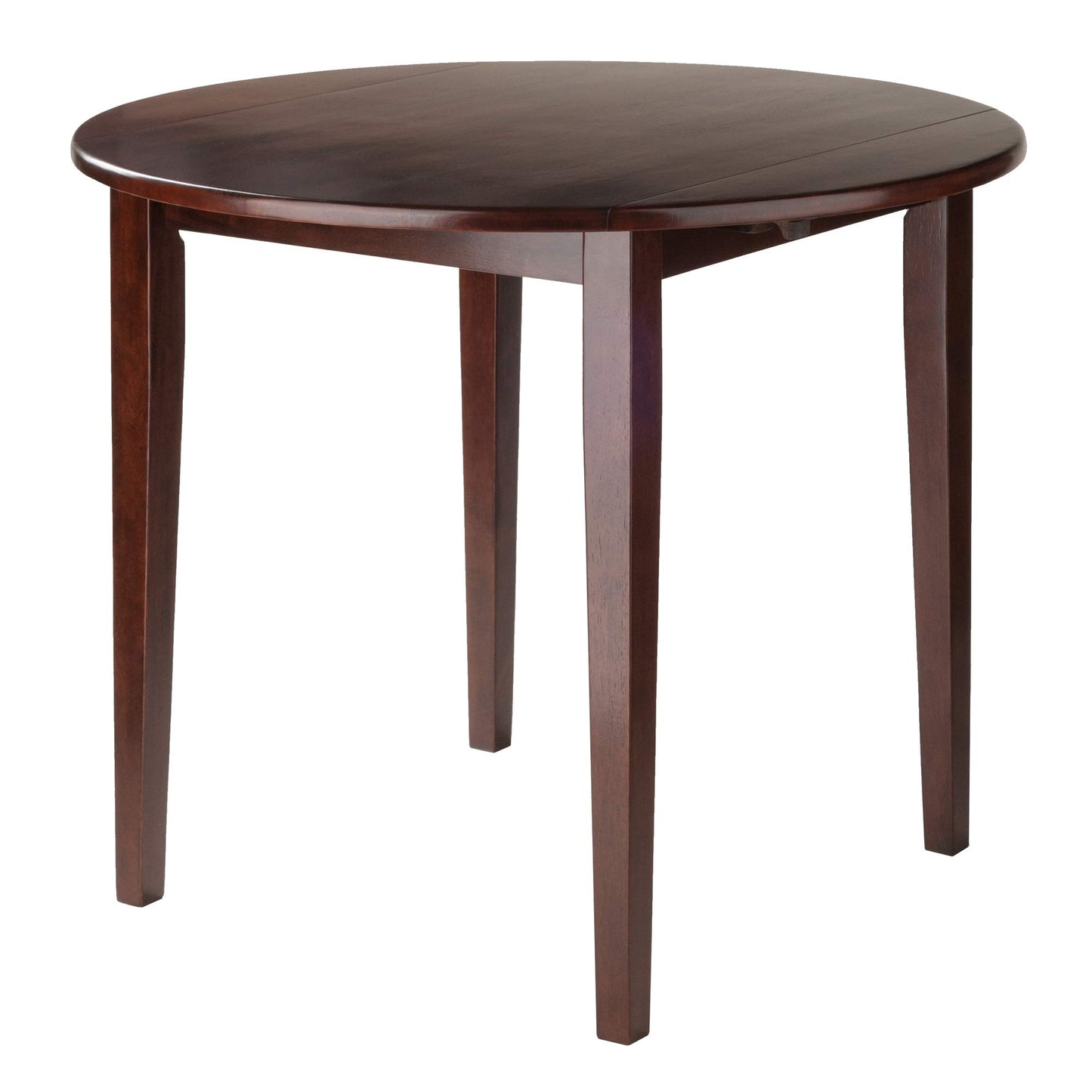 Winsome Wood Clayton Dining Walnut, 35.98x35.98x29.13 - WoodArtSupply