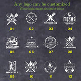 Customizable Brass Branding Iron for Burgers, Steaks, and Crafts TPFOON