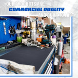Drydiet 23.5 Inches x 47.5 Inches Black Work Bench Mat PU Leather Easy to Clean Products Bench Mat Scratch Resistant Workbench Mat for Protects Drydiet