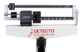 DETECTO 439, Physician's Scale, Mechanical Weigh Beam, 450 lb x 4 oz, Height Rod Detecto