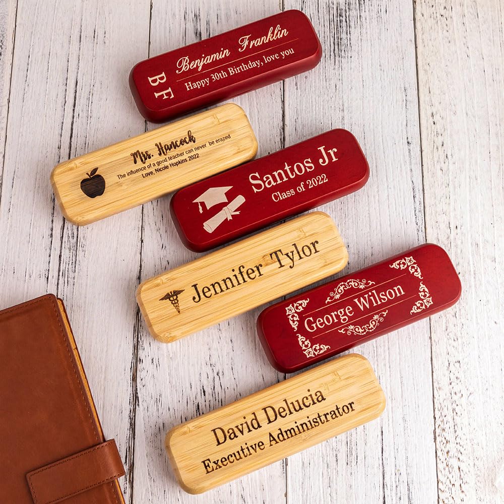 Getname Necklace Personalized Pen Pen Case Set Graduation Gift Custom Engraved Ballpoint Pen Set Gift for Student Teacher Doctor Lawyer Engraved Pen Getname Necklace