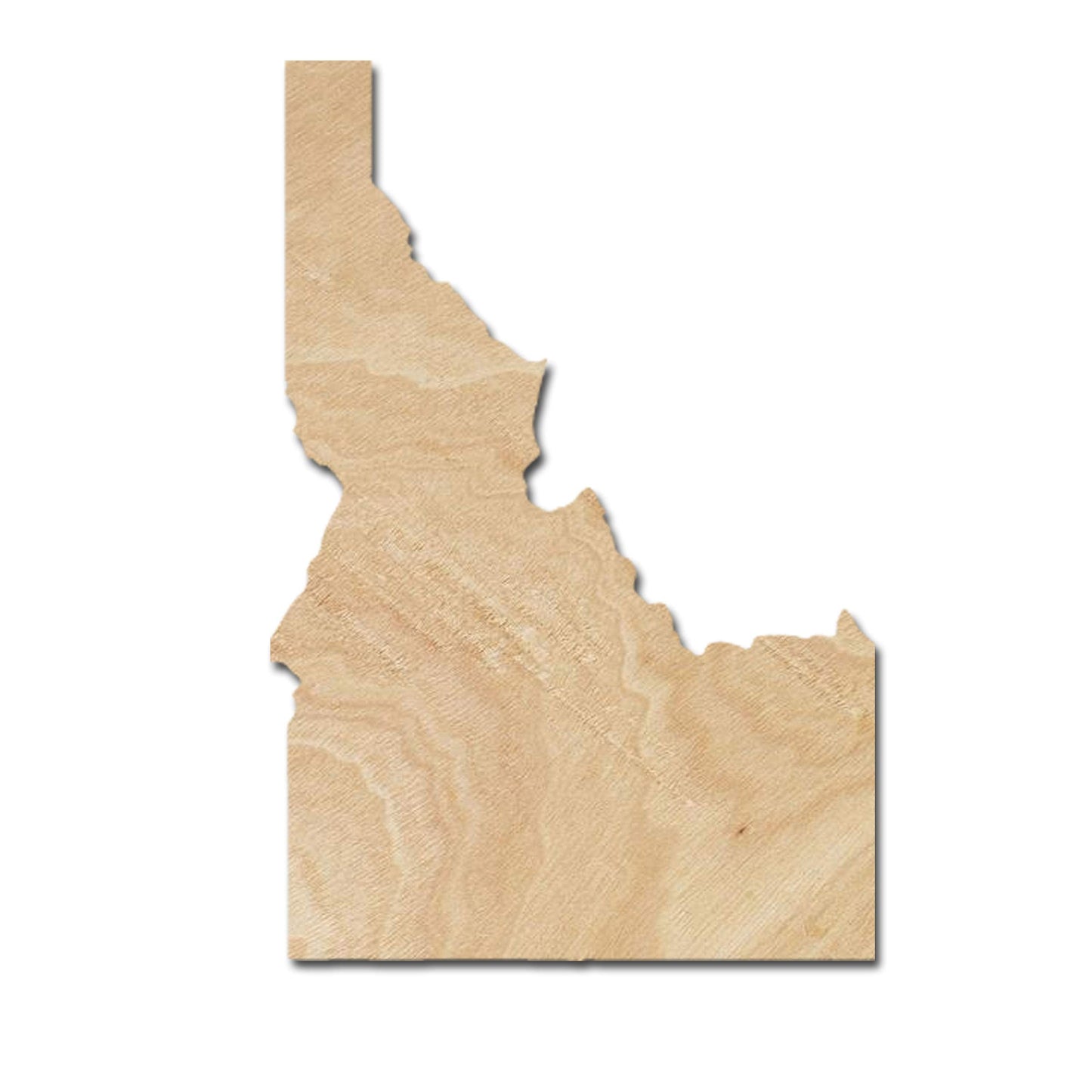 Idaho Wood Cutouts for crafts, Laser Cut Wood Shapes 5mm thick Baltic Birch Wood, Multiple Sizes Available - WoodArtSupply