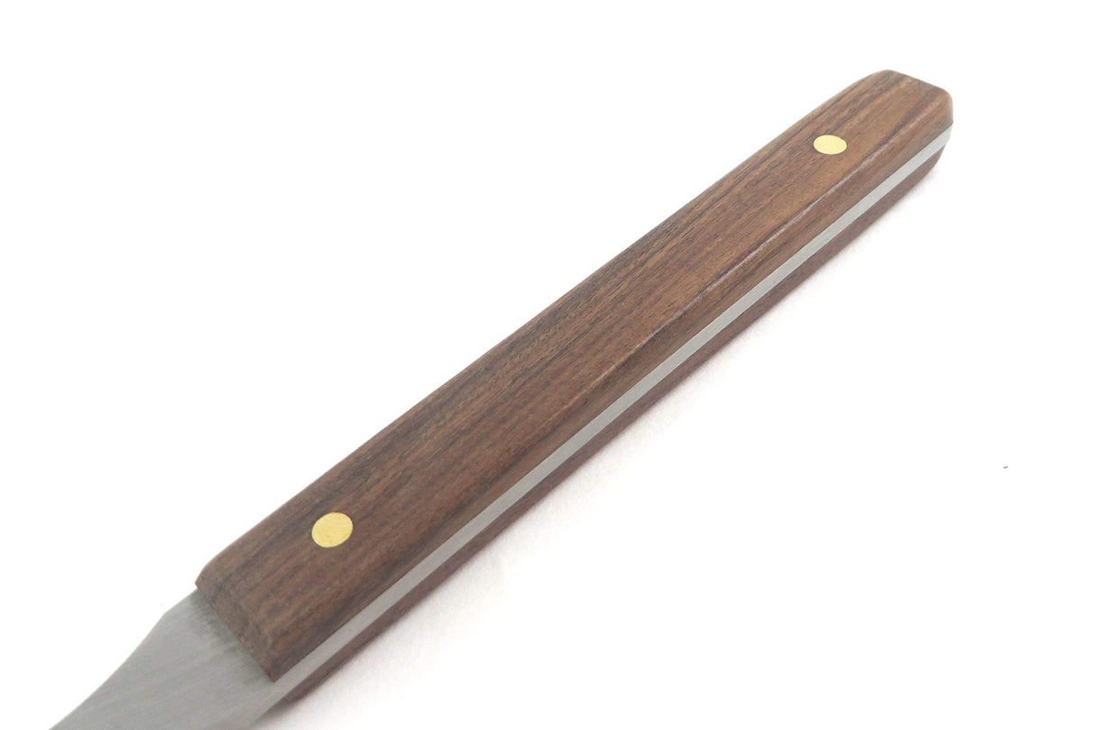 EIQOCCA Mikov V2003011 Dual Bevel Marking Knife with Finger Indents 0.100-Inch-Thick Blade 1/2 Inch Wide 1-7/8 Long with Rosewood Handle Stainless Mikov