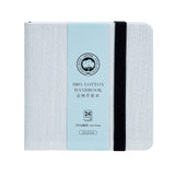 Lightwish Square Watercolor Journal,100% Cotton,300gsm/140lb,Acid-Free,24 Sheets Hot Press Watecolor Paper Sketchbook for Artists Adults Students,4.7 LIGHTWISH