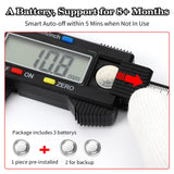 Digital Caliper, Esydon Upgraded Calipers 6 inch, Measuring Tool, Electronic Ruler, with Large LCD Screen, Auto-Off Feature, Inch and Millimeter Esydon