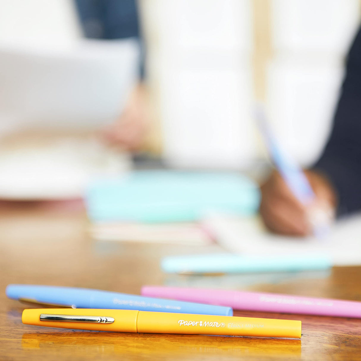 Paper Mate Felt Tip Pens Flair Marker Pens, Medium Point, Assorted, 24 Count Paper Mate