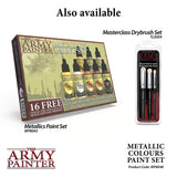 The Army Painter - Metallic Colours Paint Set - Hobby Acrylic Paint Set of 10 Metallic Acrylic Paint - Includes Tainted Gold Acrylic Paint Metallic - The Army Painter