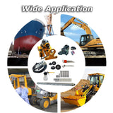 INTSUPERMAI Portable Line Boring Machine Hole Drilling Connecting Rod Boring Machine XDT40 with Handle Control for Engineering Machinery Repairing INTSUPERMAI