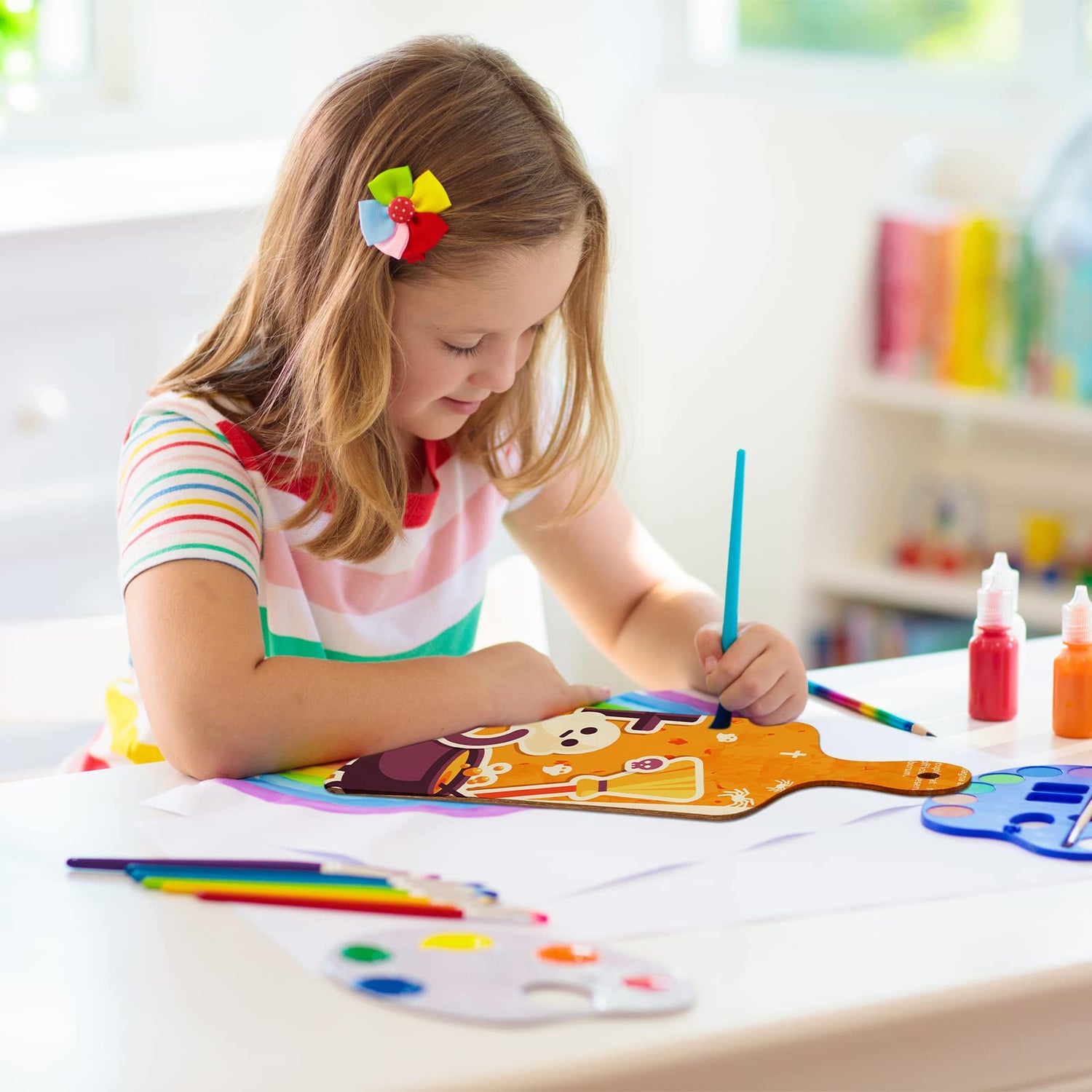 36 Pcs Wooden Mini Cutting Board with Handle Unfinished Wood Craft Mini Charcuterie Boards Paddle Blank Small Chopping Board for DIY Kitchen Cooking Marsui