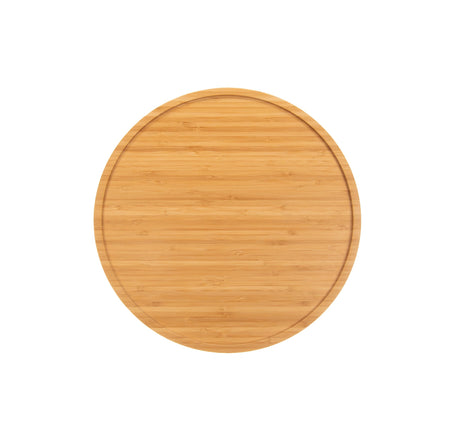 Mateda 12" Bamboo Lazy Susan Turntable for Pantry Cabinet or Table (12 inch) Mateda