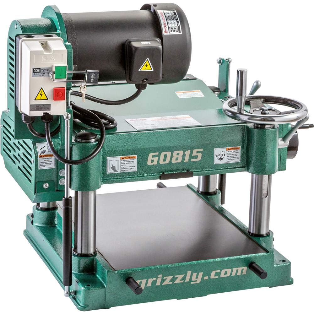 Grizzly Industrial G0815-15" 3 HP Heavy-Duty Planer Grizzly Industrial