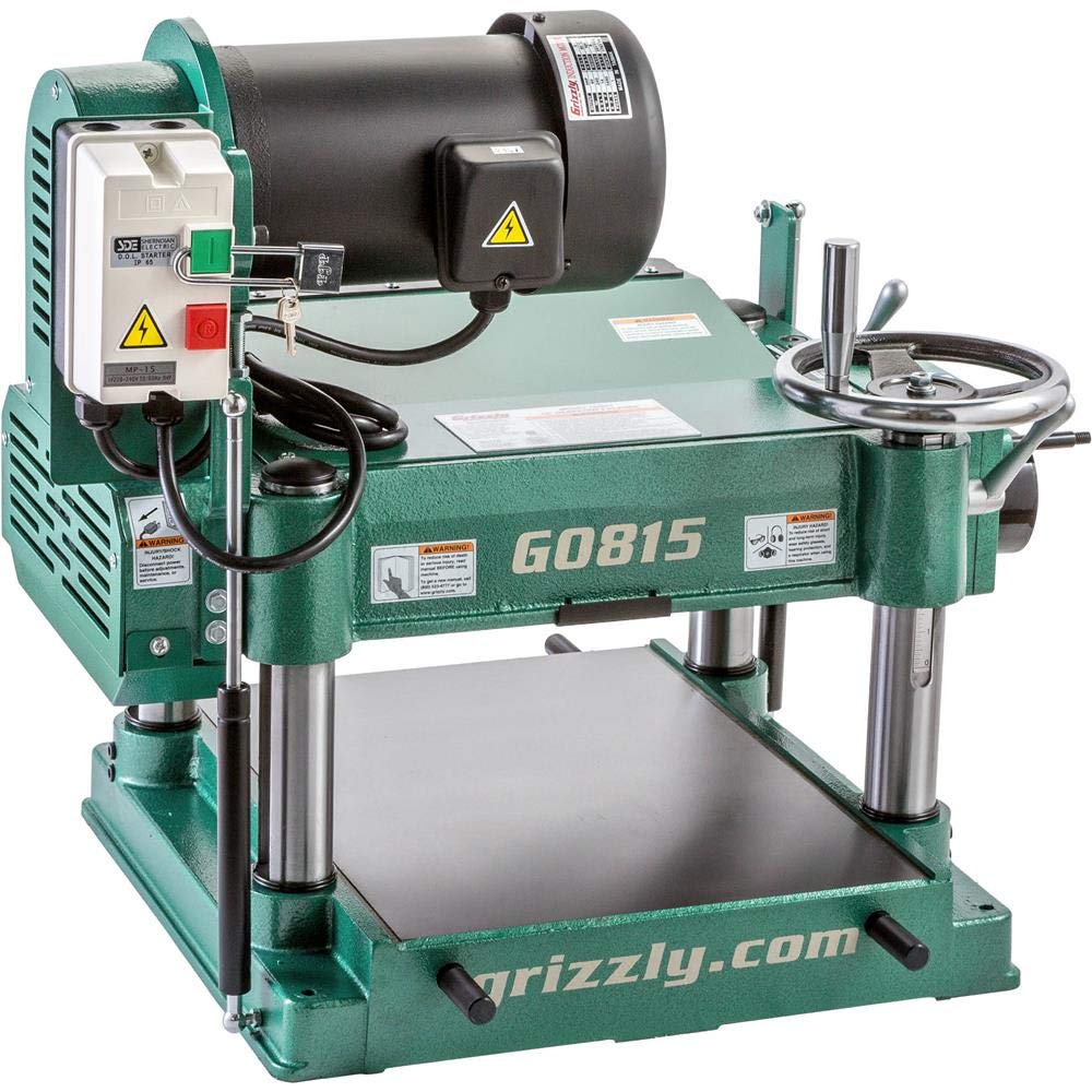 Grizzly Industrial G0815-15" 3 HP Heavy-Duty Planer