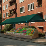 ADVANCE OUTDOOR Adjustable 10x20 ft Heavy Duty Carport Car Canopy Garage Boat Shelter Party Tent, Adjustable Peak Height from 9.5ft to 11ft, Green ADVANCE OUTDOOR