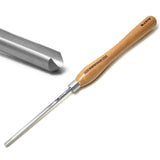 BMWOOD Cryo M2 HSS Bowl Gouge 1/4" Bowl Gouge (3/8" dia.) with 12-1/2" Beech Handle for Woodturning Chisels. BMWOOD