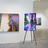 Easels for Painting Canvas, Aredy 66" Art Easel for Drawing, Portable Painting Easel Stand, Metal Table Top Easel (2 Pack) Aredy