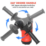 AOBEN Rotary Hammer Drill with Vibration Control and Safety Clutch,13 Amp Heavy Duty 1-1/4 Inch SDS-Plus Demolition Hammer for Concrete-Including 3 AOBEN