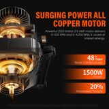 Berserker 1-1/4" SDS-Plus Rotary Hammer Drill with Vibration Control,Safety Clutch,12.5 Amp 4 Functions Corded Rotomartillo for Concrete-Including 3 Berserker