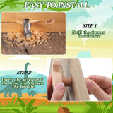 Qunclay Wooden Animal Cabinet Knobs Decorative Wood Dresser Knobs with Screws Dresser Pulls Wood Marine Woodland Animals Knobs Furniture Knobs Qunclay