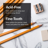 Marker Sketch Book Pack 9 x 12 inches Sketchpad, 2 Pack Pads 100 Sheets Marker Sketchbook for Drawing Spiral Sketch Book Bound 65lb Sketch Book for HIPPIE CRAFTER