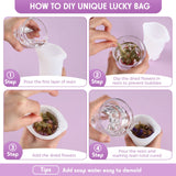 2 Pcs Lucky Bag Resin Molds Silicone Molds for Resin Casting Bag Shape Silicone Epoxy Mold 3D Jewelry Resin Casting Molds Large Resin Epoxy Casting Meanplan