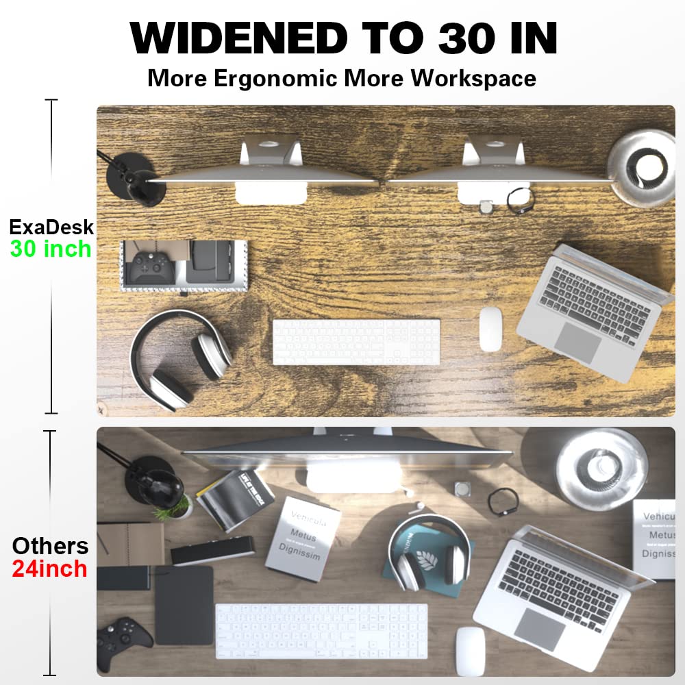 ExaDesk Electric Standing Widened Desk - Thumbnail 3