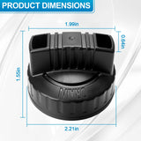 47922 Vac Drain Cap Compatible with Ridgid Shop Vacuum Cleaner and Craftsman Shop Vacuum, 1.97'' ID Wet/Dry Vacuum Replacement Drain Cap（1pack） GYPNS