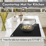 36.2" x 24" Extra Large Silicone Mat for Epoxy Resin, Nonstick Silicon Mats for Crafts Jewelry Casting, Non-Slip Kitchen Table Placemats for Foepoge