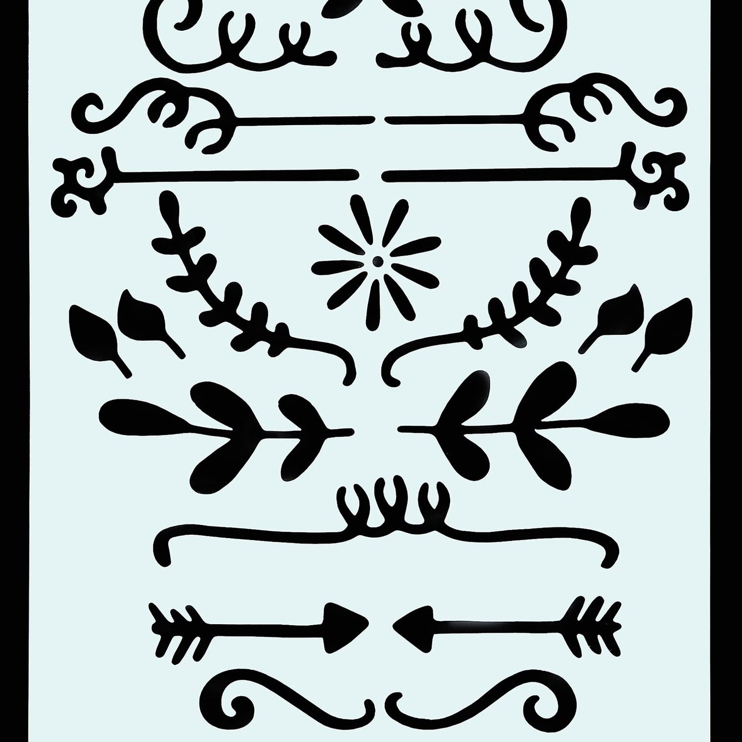 Dotted Journal Stencil Set (Over 300 designs that are great for bullet journaling, planners, and notebooks) (English, Telugu and German Edition) PETER PAUPER PRESS