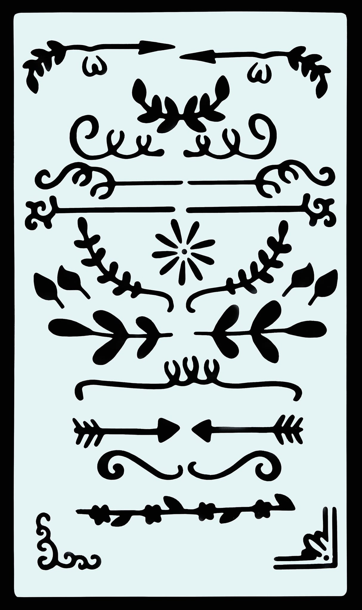 Dotted Journal Stencil Set (Over 300 designs that are great for bullet journaling, planners, and notebooks) (English, Telugu and German Edition) PETER PAUPER PRESS