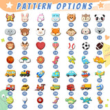 PUREFLY Name Puzzle for Kids Personalized, Custom Baby Boy Girl Gifts First Birthday Valentine Easter, Montessori Learning Toddler Toy Alphabet PUREFLY