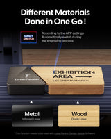 LaserPecker LP4 Slide Extension, Expand Laser Engraving Area to 300 * 160mm, Perfect for Batch Process LaserPecker