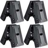 Gisafai 4 Pieces Steel Sawhorse Brackets with 220lb / 100kg Capacity (One Pair), Easy to Use Saw Horses Brackets Metal Brackets for Compact Storage, Gisafai