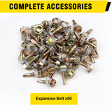 Woodworks Pergola pergola Brackets 3-Way Right Angle Corner Bracket DIY Elevated Wood Stand 4PACK with Screws for 4x4 (Actual: 3.5x3.5 Inch) Lumber Likeem