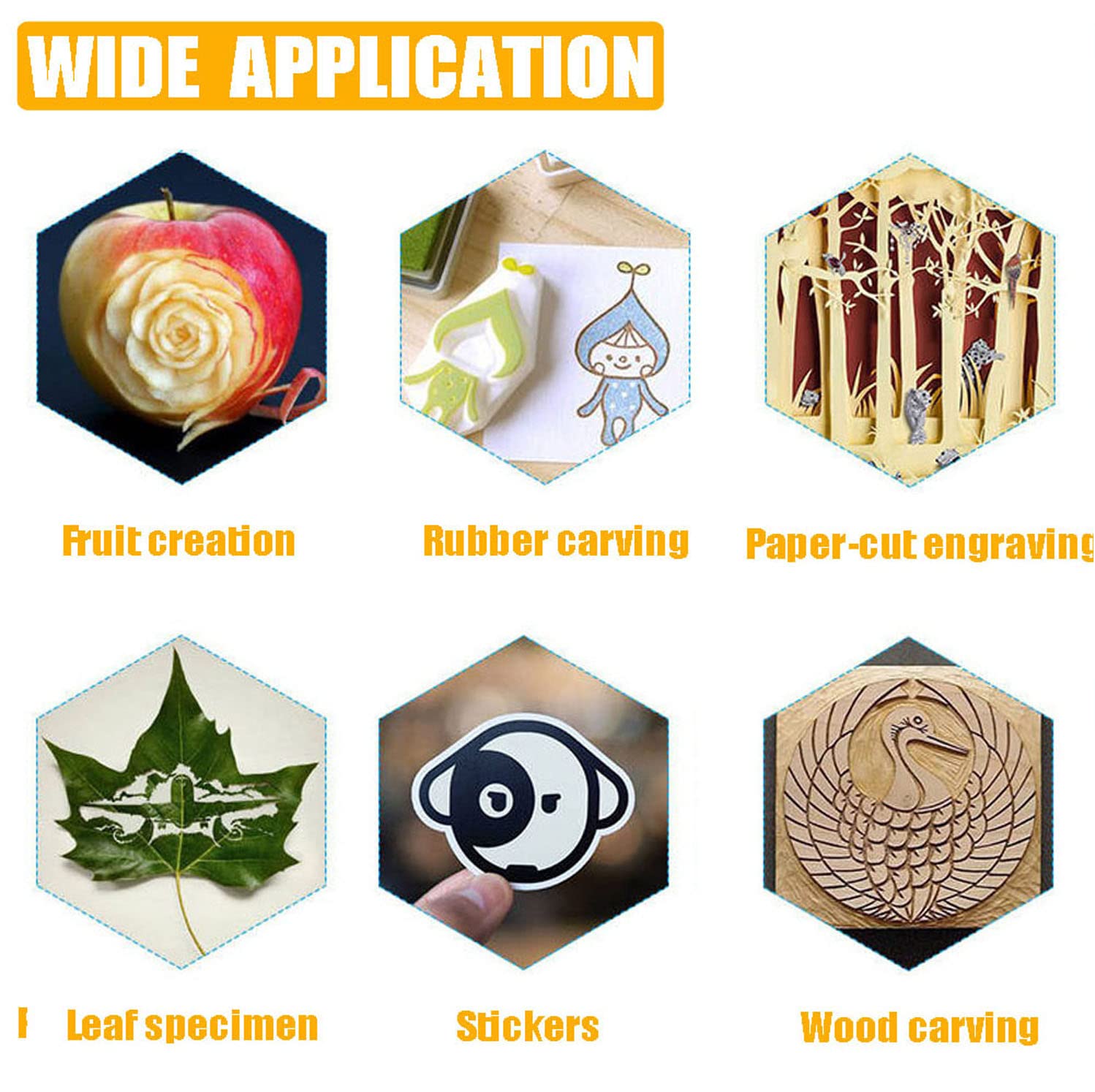 Self Healing Sewing Mat, Exacto Knife Precision Carving Craft Hobby Knife Kit for DIY Art Work Cutting, Hobby, Stencil, Scrapbooking-A4(9"x12") Jneoace