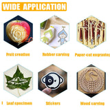 Self Healing Sewing Mat, Exacto Knife Precision Carving Craft Hobby Knife Kit for DIY Art Work Cutting, Hobby, Stencil, Scrapbooking-A4(9"x12") Jneoace