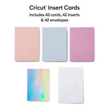 Cricut Insert Cards R10, Create Depth-Filled Birthday Cards, Thank You Cards, Custom Greeting Cards at Home, Compatible with Cricut Joy/Maker/Explore Cricut