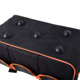 17-inch Tool Bag, Wide Mouth Tool Tote Bag,Muti-Purpose Tool Bag Organiser with Adjustable Shoulder Strap and Plastic-lined External Pockets, for GANCHUN