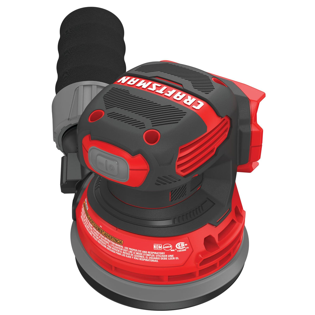 CRAFTSMAN V20 Orbital Sander, Cordless, 12,000 OPM, Bare Tool Only (CMCW220B) Craftsman
