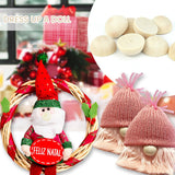 200 Pcs Half Wood Balls, Unfinished Round Split Wood Balls for Paint DIY Craft Kids Arts Toy Home Party Decoration (20mm) Tenalleys